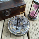 Boxed Set - Sundial & Hourglass by Backyard