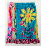 Flowers Shower Towel Wrap by Natural Life