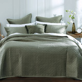 Terrace Quilt Set - Thyme by MM Linen