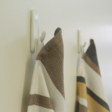 Hanging Tags on Commercial Striped Tea Towels by Good Linen Co