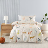 Dog Dreams Duvet Cover Set by Squiggles