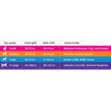 Neoflex Dog Harness Size Chart