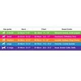 Neoflex Dog Harness Size Chart