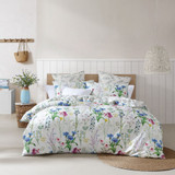 Floriana Ivory Duvet Cover Set by Logan & Mason