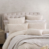 Fleur Sand Duvet Cover Set by Logan & Mason