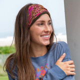 Fleece Boho Bandeau Pink Floral by Natural Life