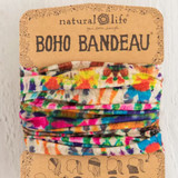 Full Boho Bandeau - Fuchsia/ Marigold by Natural Life