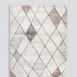 Picasso Cocoa Floor Rug by Ollo