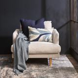 Frankie Slate Floor Rug by Ollo