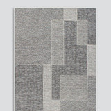 Ardmore Black Floor Rug by Ollo