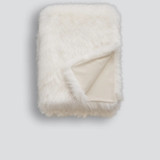 Norwegian Fox Faux Fur Throw by Heirloom