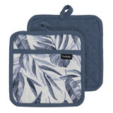 Blue Lagoon 2pk Pot Holder by Ladelle