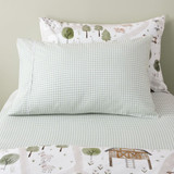 Jagger Sage Fitted Sheet Set by Squiggles