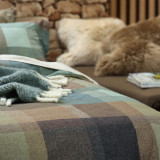 Close-up of Lodge Duvet Set & Euro Set by MM Linen