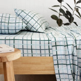 Campbell Flannelette Sheet Set by Bambury