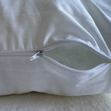 Zipped Opening on Pure Comfort Medium Pillow by Sleepmaker