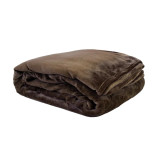 Ultraplush Blanket Chocolate by Bambury
