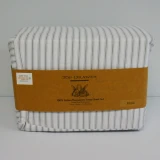 Cotton Flannelette Sheet Sets by Top Drawer - Grey Stripe