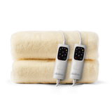 Sleep Perfect Wool Fleece Electric Blanket by Sunbeam out of Packaging