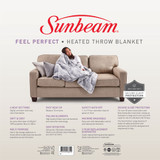 Feel Perfect Faux Fur Heated Blanket by Sunbeam (TRF4300)