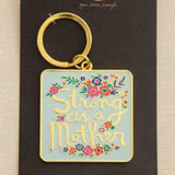 Keychain Enamel - Strong As A Mother by Natural Life