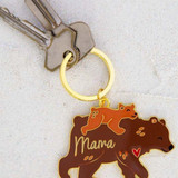 Enamel Keychain Mama Bear by Natural Life