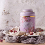 Vintage Floral Deluxe Tea Caddy - Lilac 240 Ea Teabags by New English Teas