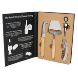 Cheese & Wine 4 Piece Book Box by Home Chapter