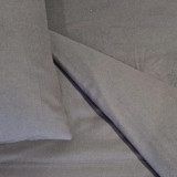 Flannel Sheet Fitted by Baksana - Charcoal