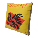 Art Cushion Tuscany - Yellow by Le Forge