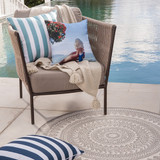 Branch Stripe Cushion by Ollo
