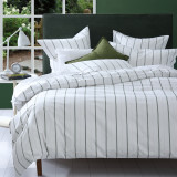 Cape Stripe Leaf Duvet Cover