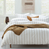 Cape Stripe Ochre Duvet Cover