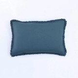 Laundered Linen Tassel Ocean Pillowcases