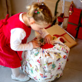 Feliz Navidog Santa Sack