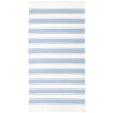 Andie Blue Beach Towel By Bambury