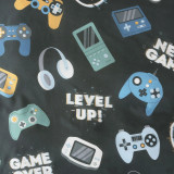 Game Over Multi Duvet Cover Set Closeup