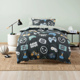 Game Over Multi Duvet Cover Set