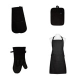Lennox Black Kitchen Accessories by Ladelle