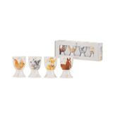 Farmyard Faces 2 4pk Egg Cup by Ashdene