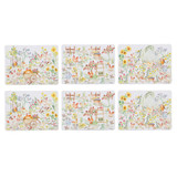 Garden Hens 6pk Placemat by Ashdene