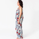 Peony Red Camisole