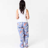 Vintage Floral Blue Lounge Pants