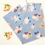 Vintage Floral Blue Lounge Pants