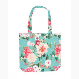 Fleur Tote Bag Turquoise