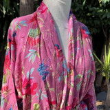 Paradise Diamond Dusty Pink Kimono Robe