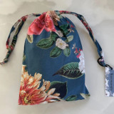 Fleur Kimono Robe Bluestone