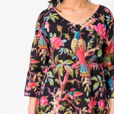 Paradise Black Tunic