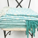 Mosaic Blue Throw