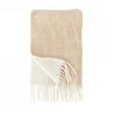 Blonde Natural Reversible Throw